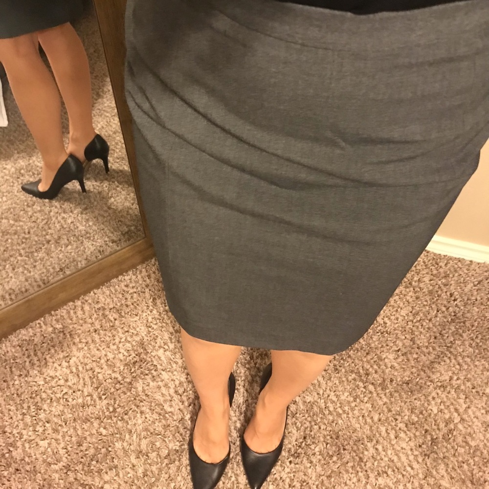 Gianna Bini Pencil Skirt Gray Size 0 NWOT
